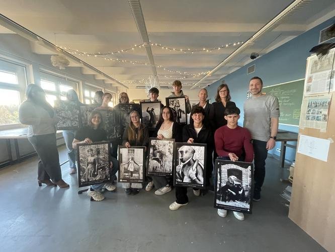 Besonderer Kunstkalender für Firma Grötschel